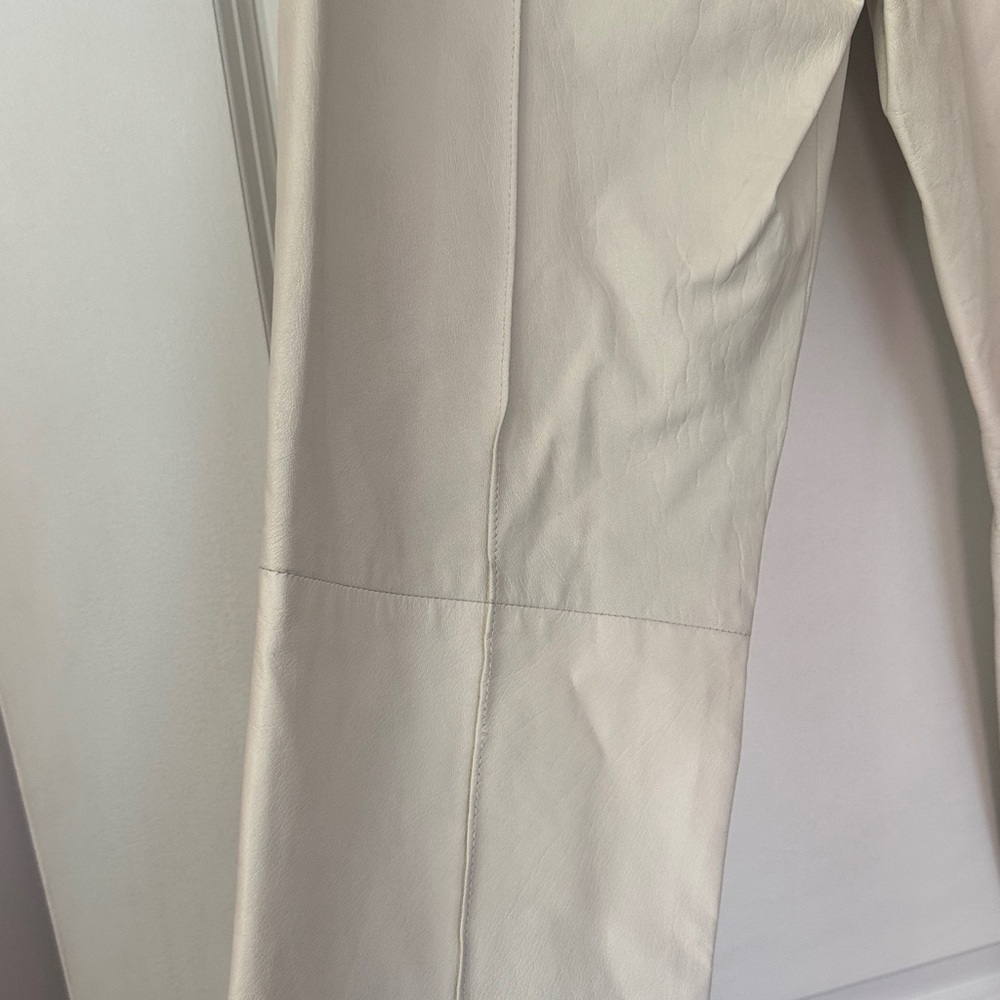 DROMe 100% Leather White Pant Small - Picture 5 of 5